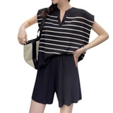 Artse MNL Knitted Vest & Shorts Coordinates