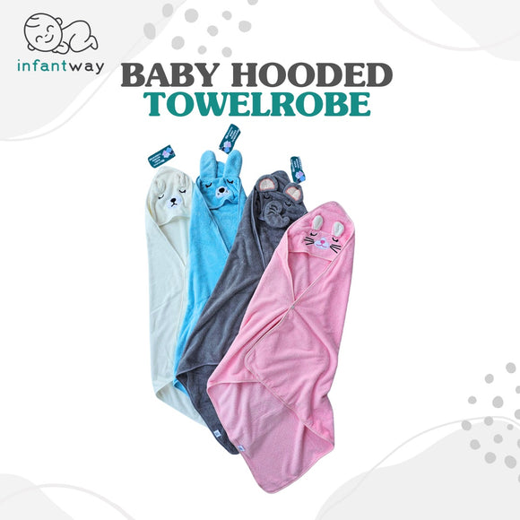 Infantway Baby Hooded Towelrobe