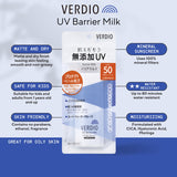 Verdio UV Barrier Milk SPF50+