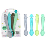 Melii Silicone Animal Spoons