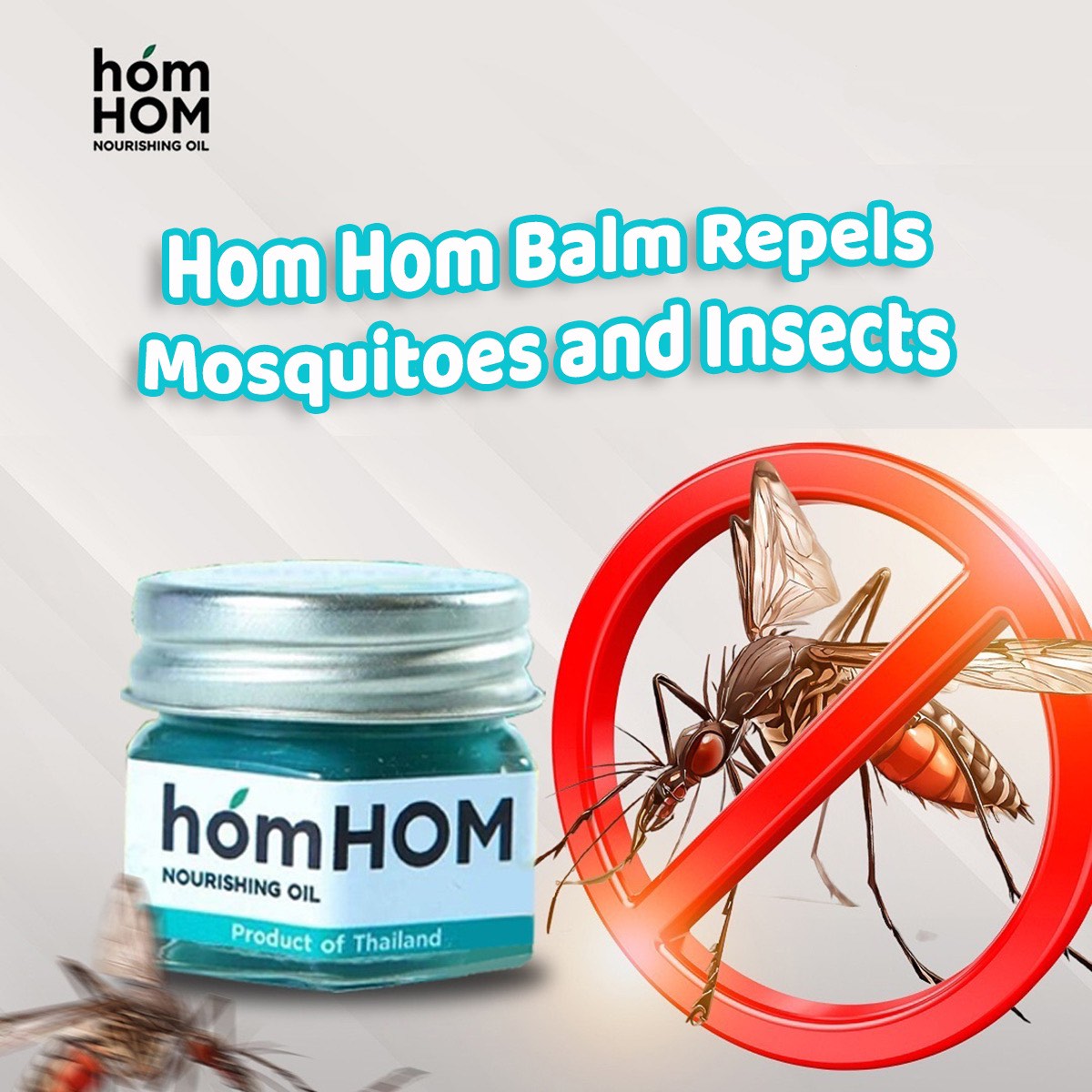 HomHOM Herb Nourishing Oil Balm (Vitamin-E Balm Lemongrass And Eucalyp ...