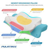 Pulatree Ergonomic Butterfly Pillow