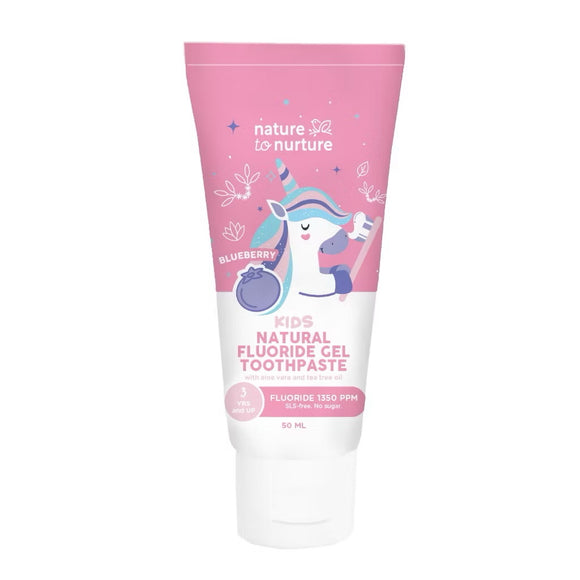 Nature to Nurture Kids Fluoride Gel Toothpaste (3 years old and Up)