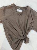Mamahood Classic V-Neck Breastfeeding Tee
