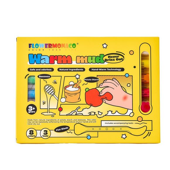 Flower Monaco Warm Mud (Non-Dry Clay)