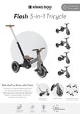 Kikkaboo Flash 5-in-1 Tricycle