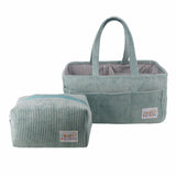Cuddle & Coo Pouch and Diaper Caddy Set