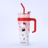 Sanrio Giant Tumbler with Metal Straw