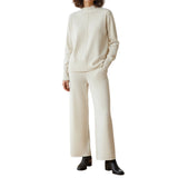 Artse MNL Knit High Neck Long Sleeves Pants Set