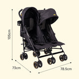 Jovikids Ezra Twin Stroller