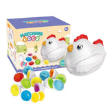 The Kiddie Concept Color and Shape Egg Matching Toy