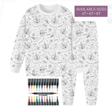 Snooze Avenue Coloring Pajamas
