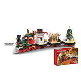 Kiddora Christmas Train Building Blocks Set