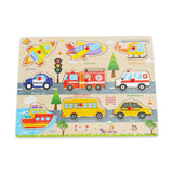 The Kiddie Concept Wooden Educational Puzzle