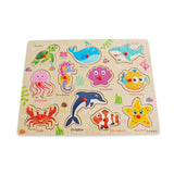 The Kiddie Concept Wooden Educational Puzzle