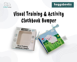Infantway Huggabooks Cloth Book Bumper