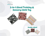 Infantway Visual Training and Sensory Crinkle Toy