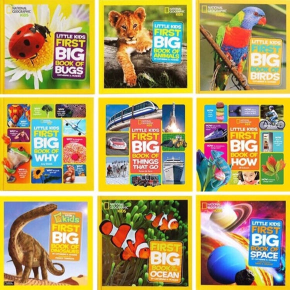 National Geographic Little Kids First Big Book (9 Piece Set)