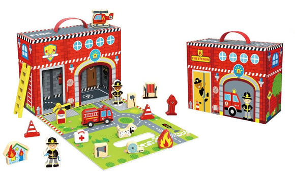 [BODEGA SALE] Tooky Toy Story Box Fire Station