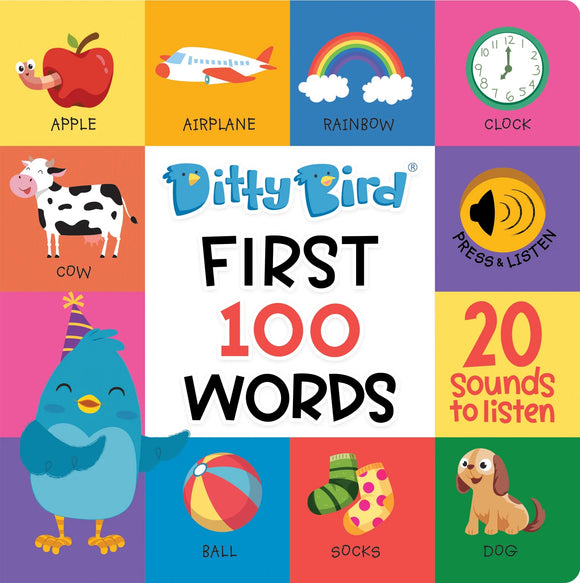 Ditty Bird First 100 Words Sound Book