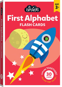 Junior Explorers: First Alphabet Flash Cards