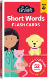 Junior Explorers: Short Words Flash Cards