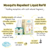 Kindee Organic Mosquito Repellent Liquid Refill