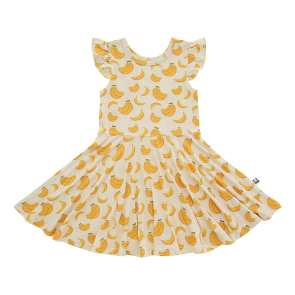 Bamberry Flutter Dress Kids - Kryz Uy Collection
