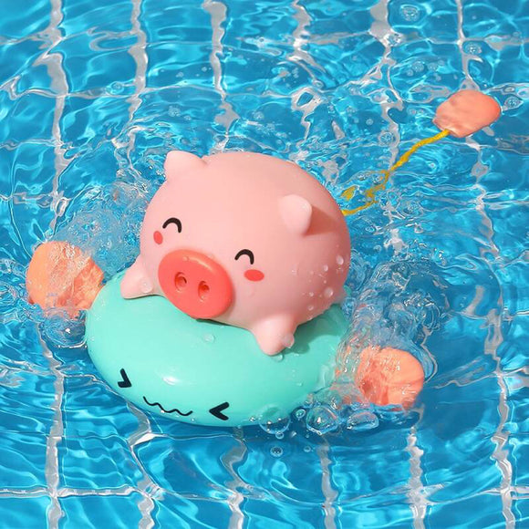 Little Fat Hugs Piggy Twirl Bath Toy