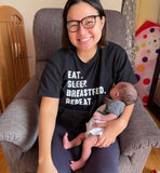 Mamahood Breastfeeding Statement Tee