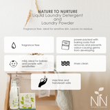 Nature To Nurture Free & Clear Liquid Laundry Detergent 1L