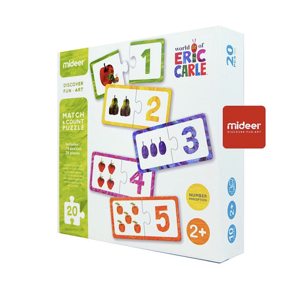 Mideer Match and Counting Puzzle (Eric Carle)