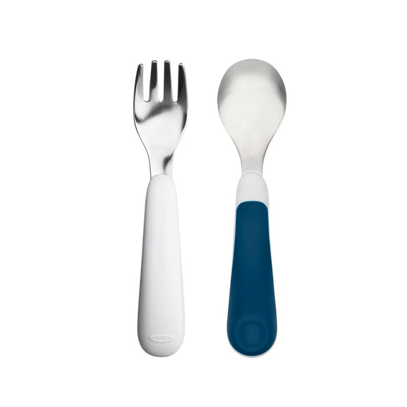 OXO Tot Fork And Spoon Set – Baby Hub Philippines