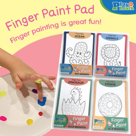 Play Plearn Finger Paint Paper Set