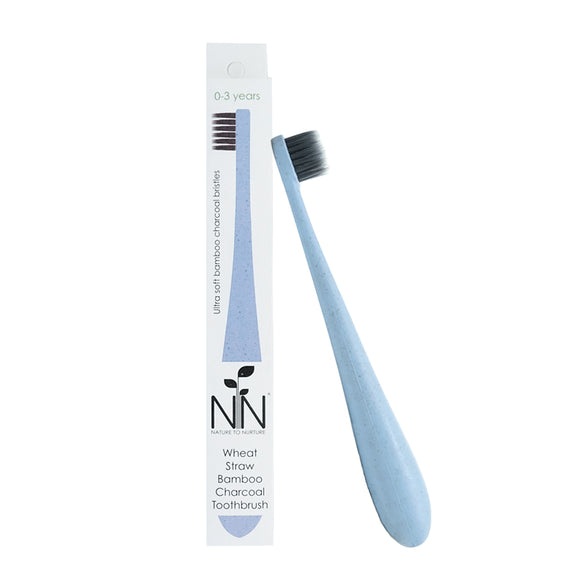 Nature to Nurture Wheat Straw Bamboo Charcoal Toothbrush (1 To 3 Years Old)