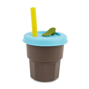 Nooboo Tutti Frutti Silicone Straw Cup