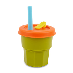 Nooboo Tutti Frutti Silicone Straw Cup