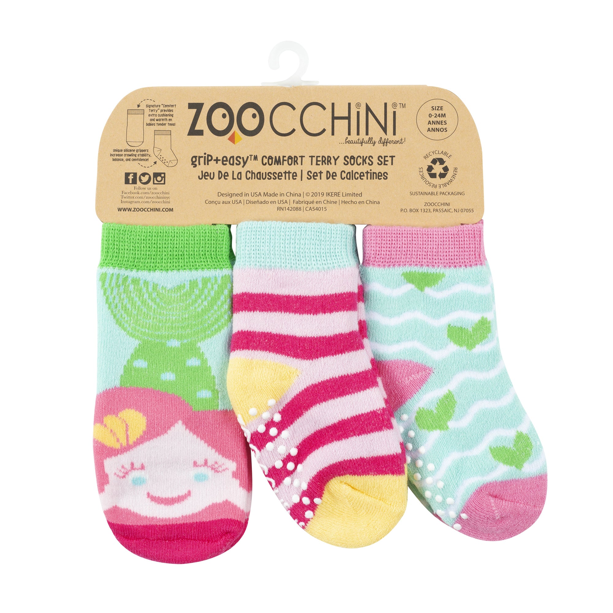 Zoocchini Baby Safety Grip Socks Baby Hub Philippines