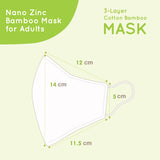 Nappi Baby Nano Zinc Bamboo Face Mask