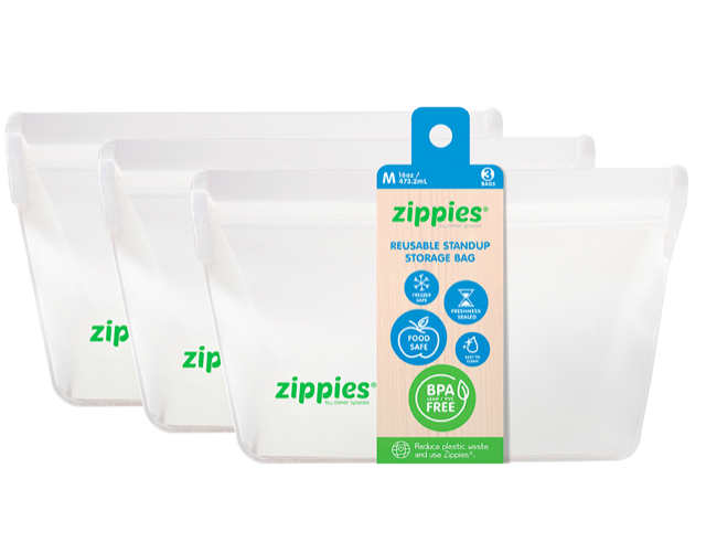 Zippies Reusable Stand Up Bags – Baby Hub Philippines