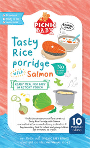 Picnic Baby Tasty Rice Porridge with Salmon (10m+)