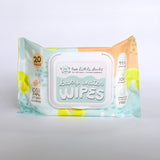 Two Little Ducks Biodegradable Water Wipes Travel Pack Size