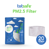 Totsafe PM2.5 Filter Pack of 20