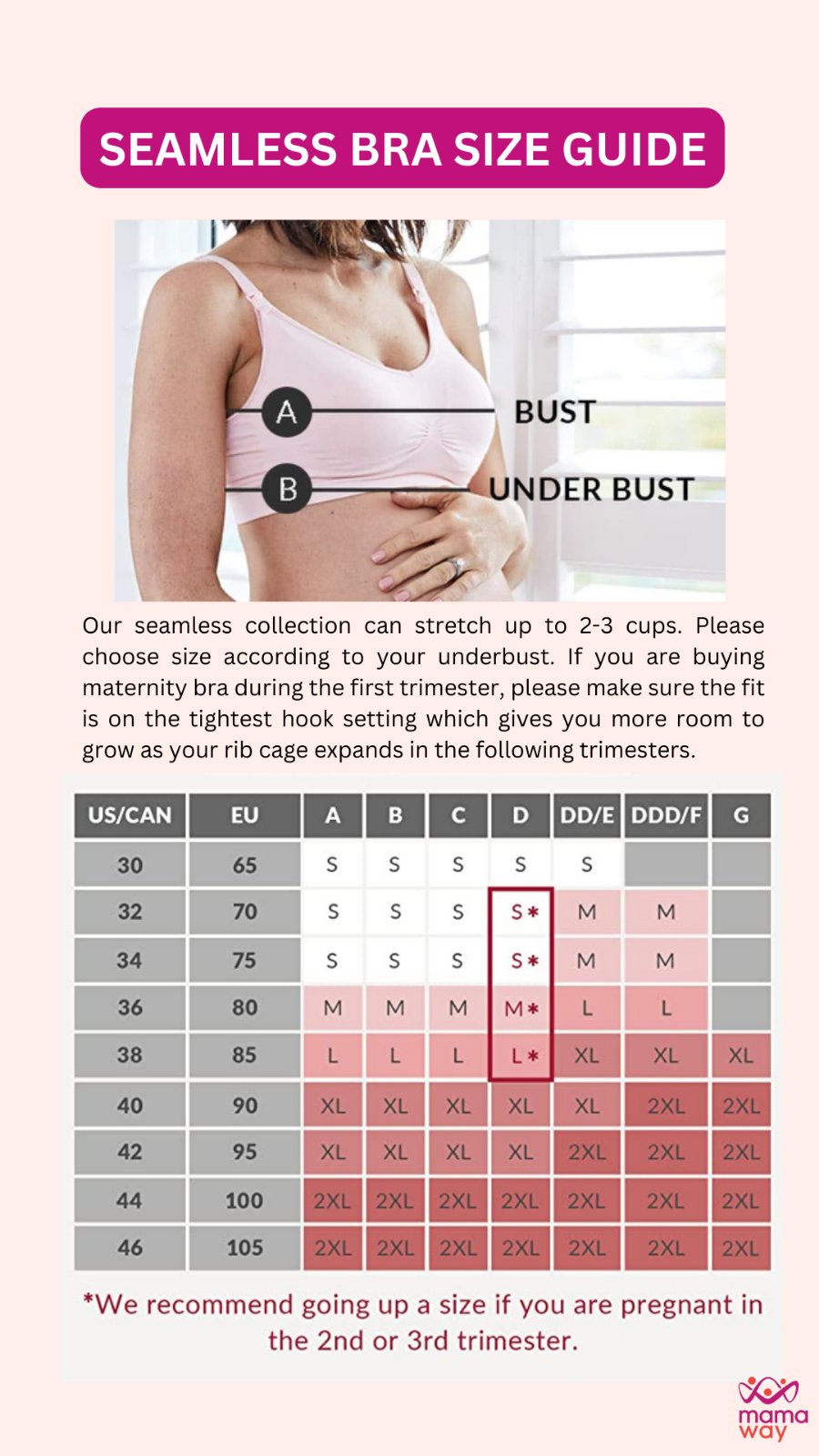 Lovemere seamless nursing bra in XL, Women's Fashion, Maternity