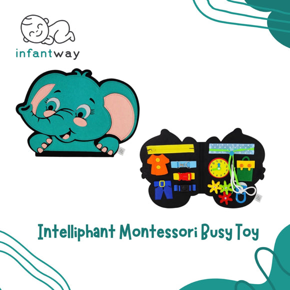 Infantway Intelliphant Montessori Busy Toy