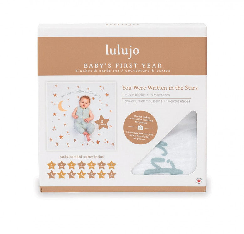 Lulujo milestone blanket best sale